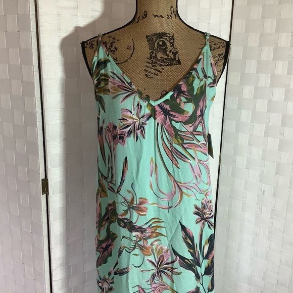 O'Neill floral maxi dress spring summer vacation beach size small - Picture 8 of 12